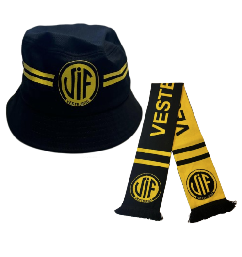 Vestbjerg IF Bøllehat + Halstørklæde